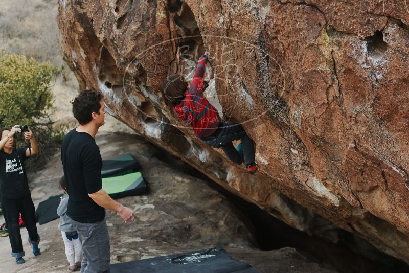 Bouldering in Hueco Tanks on 01/06/2019 with Blue Lizard Climbing and Yoga

Filename: SRM_20190106_1314130.jpg
Aperture: f/4.0
Shutter Speed: 1/400
Body: Canon EOS-1D Mark II
Lens: Canon EF 50mm f/1.8 II