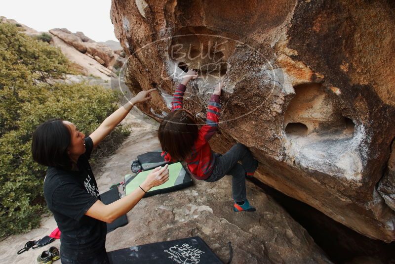 Bouldering in Hueco Tanks on 01/06/2019 with Blue Lizard Climbing and Yoga

Filename: SRM_20190106_1339120.jpg
Aperture: f/5.6
Shutter Speed: 1/250
Body: Canon EOS-1D Mark II
Lens: Canon EF 16-35mm f/2.8 L