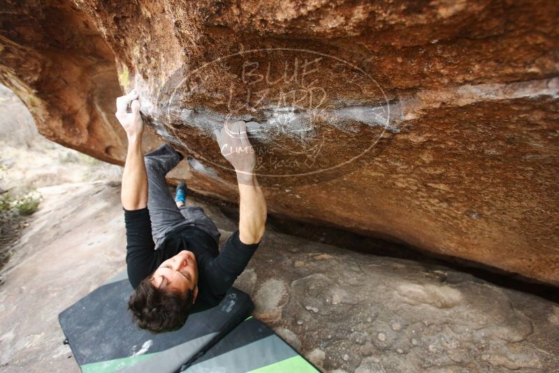 Bouldering in Hueco Tanks on 01/06/2019 with Blue Lizard Climbing and Yoga

Filename: SRM_20190106_1351130.jpg
Aperture: f/4.0
Shutter Speed: 1/320
Body: Canon EOS-1D Mark II
Lens: Canon EF 16-35mm f/2.8 L