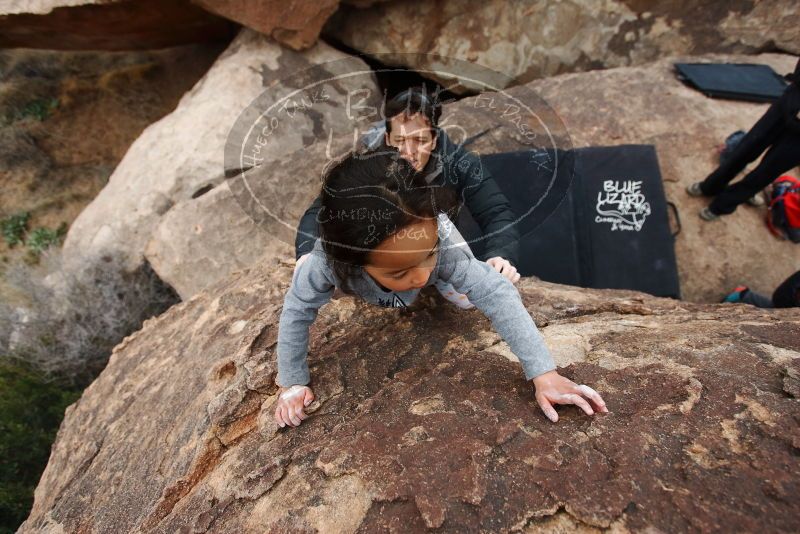 Bouldering in Hueco Tanks on 01/06/2019 with Blue Lizard Climbing and Yoga

Filename: SRM_20190106_1500120.jpg
Aperture: f/4.0
Shutter Speed: 1/500
Body: Canon EOS-1D Mark II
Lens: Canon EF 16-35mm f/2.8 L