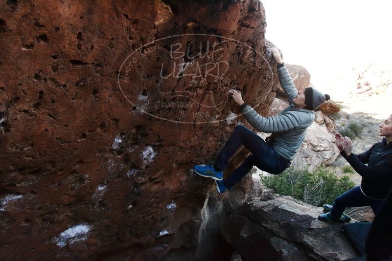 Bouldering in Hueco Tanks on 01/14/2019 with Blue Lizard Climbing and Yoga

Filename: SRM_20190114_1018200.jpg
Aperture: f/9.0
Shutter Speed: 1/160
Body: Canon EOS-1D Mark II
Lens: Canon EF 16-35mm f/2.8 L