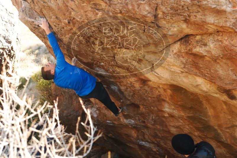 Bouldering in Hueco Tanks on 01/14/2019 with Blue Lizard Climbing and Yoga

Filename: SRM_20190114_1123150.jpg
Aperture: f/4.0
Shutter Speed: 1/250
Body: Canon EOS-1D Mark II
Lens: Canon EF 50mm f/1.8 II