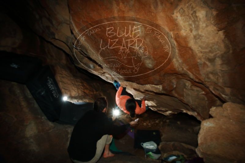 Bouldering in Hueco Tanks on 01/14/2019 with Blue Lizard Climbing and Yoga

Filename: SRM_20190114_1321090.jpg
Aperture: f/8.0
Shutter Speed: 1/250
Body: Canon EOS-1D Mark II
Lens: Canon EF 16-35mm f/2.8 L