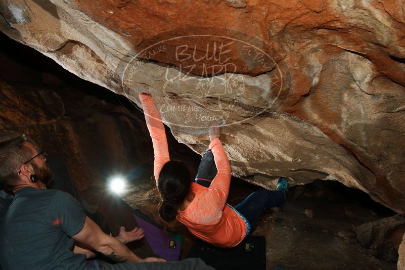 Bouldering in Hueco Tanks on 01/14/2019 with Blue Lizard Climbing and Yoga

Filename: SRM_20190114_1331010.jpg
Aperture: f/8.0
Shutter Speed: 1/250
Body: Canon EOS-1D Mark II
Lens: Canon EF 16-35mm f/2.8 L
