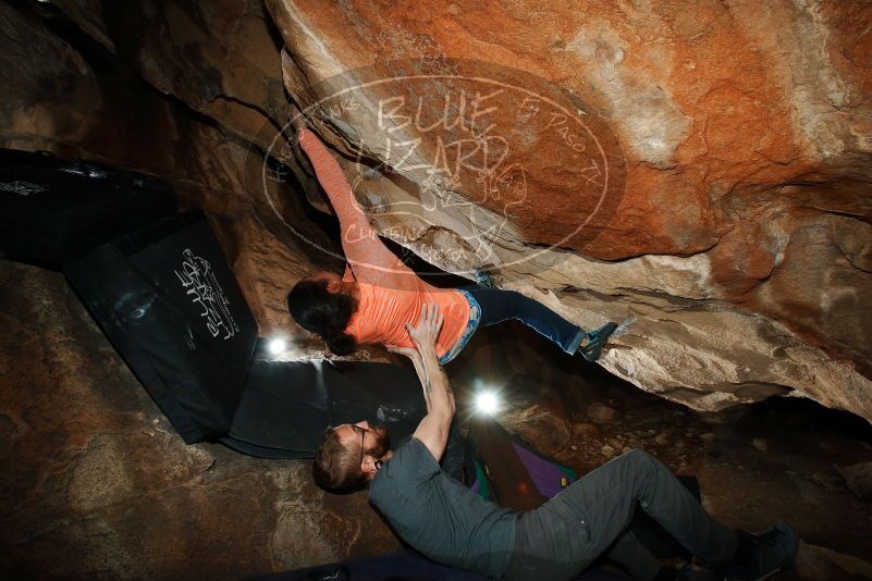 Bouldering in Hueco Tanks on 01/14/2019 with Blue Lizard Climbing and Yoga

Filename: SRM_20190114_1331170.jpg
Aperture: f/8.0
Shutter Speed: 1/250
Body: Canon EOS-1D Mark II
Lens: Canon EF 16-35mm f/2.8 L