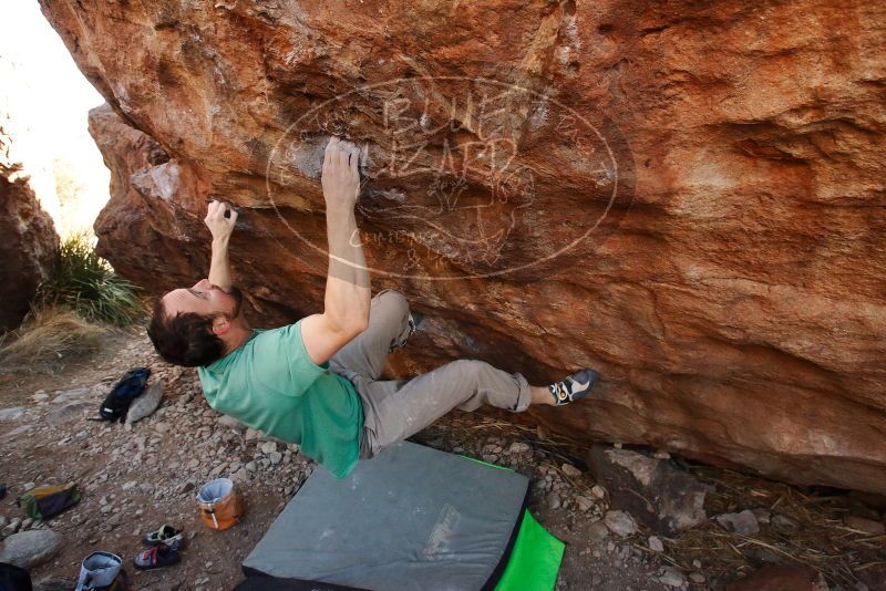 Bouldering in Hueco Tanks on 01/14/2019 with Blue Lizard Climbing and Yoga

Filename: SRM_20190114_1140490.jpg
Aperture: f/6.3
Shutter Speed: 1/250
Body: Canon EOS-1D Mark II
Lens: Canon EF 16-35mm f/2.8 L