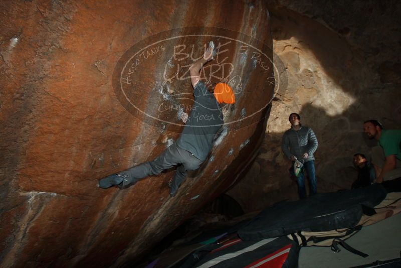 Bouldering in Hueco Tanks on 01/14/2019 with Blue Lizard Climbing and Yoga

Filename: SRM_20190114_1552380.jpg
Aperture: f/5.6
Shutter Speed: 1/250
Body: Canon EOS-1D Mark II
Lens: Canon EF 16-35mm f/2.8 L
