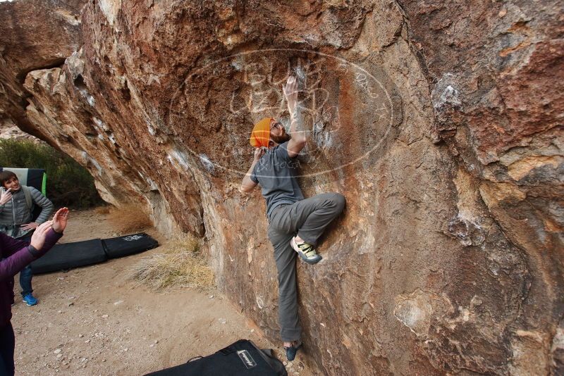 Bouldering in Hueco Tanks on 01/14/2019 with Blue Lizard Climbing and Yoga

Filename: SRM_20190114_1740170.jpg
Aperture: f/5.6
Shutter Speed: 1/200
Body: Canon EOS-1D Mark II
Lens: Canon EF 16-35mm f/2.8 L