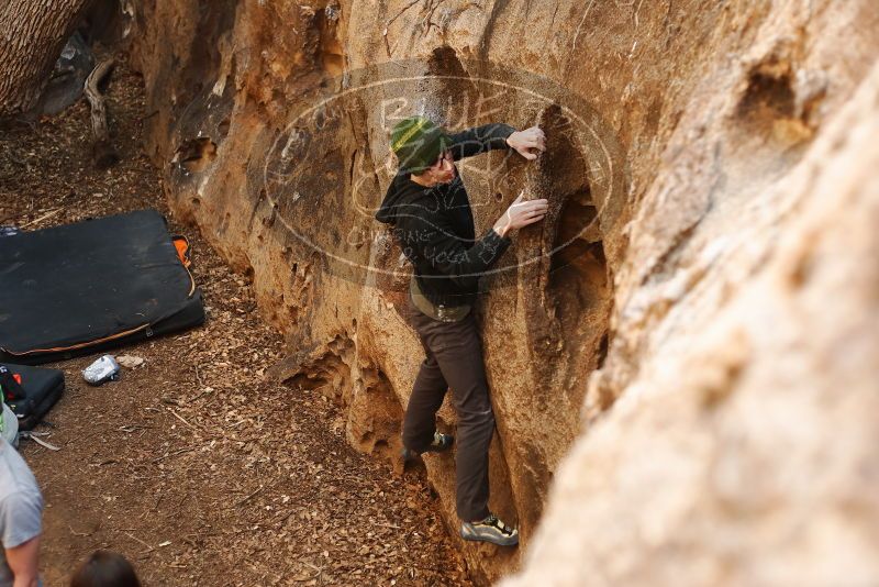 Bouldering in Hueco Tanks on 01/18/2019 with Blue Lizard Climbing and Yoga

Filename: SRM_20190118_1253260.jpg
Aperture: f/2.8
Shutter Speed: 1/250
Body: Canon EOS-1D Mark II
Lens: Canon EF 50mm f/1.8 II