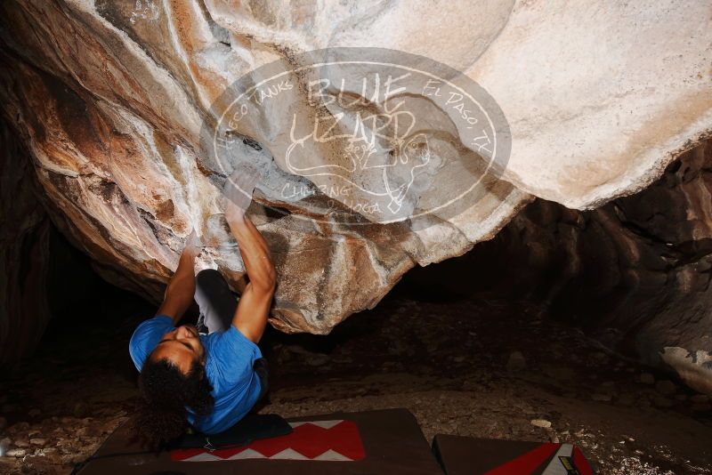Bouldering in Hueco Tanks on 01/18/2019 with Blue Lizard Climbing and Yoga

Filename: SRM_20190118_1400090.jpg
Aperture: f/8.0
Shutter Speed: 1/250
Body: Canon EOS-1D Mark II
Lens: Canon EF 16-35mm f/2.8 L