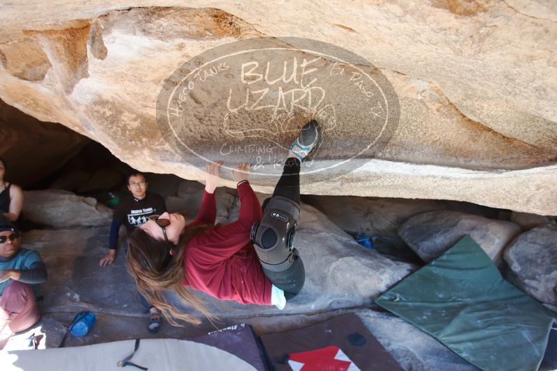 Bouldering in Hueco Tanks on 01/19/2019 with Blue Lizard Climbing and Yoga

Filename: SRM_20190119_1154580.jpg
Aperture: f/4.0
Shutter Speed: 1/320
Body: Canon EOS-1D Mark II
Lens: Canon EF 16-35mm f/2.8 L