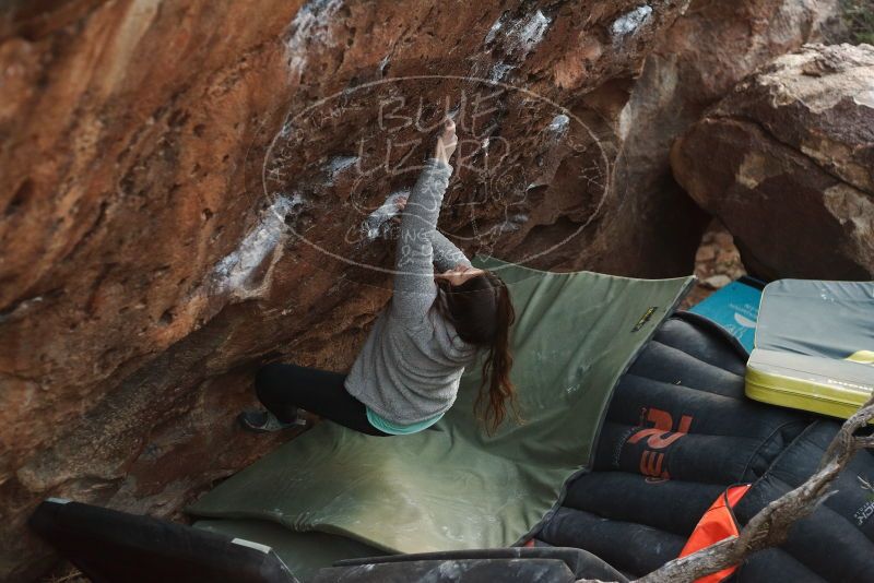 Bouldering in Hueco Tanks on 01/19/2019 with Blue Lizard Climbing and Yoga

Filename: SRM_20190119_1818380.jpg
Aperture: f/2.8
Shutter Speed: 1/250
Body: Canon EOS-1D Mark II
Lens: Canon EF 50mm f/1.8 II