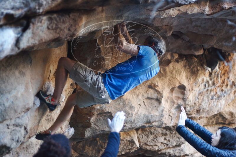 Bouldering in Hueco Tanks on 01/20/2019 with Blue Lizard Climbing and Yoga

Filename: SRM_20190120_1157060.jpg
Aperture: f/2.0
Shutter Speed: 1/250
Body: Canon EOS-1D Mark II
Lens: Canon EF 50mm f/1.8 II