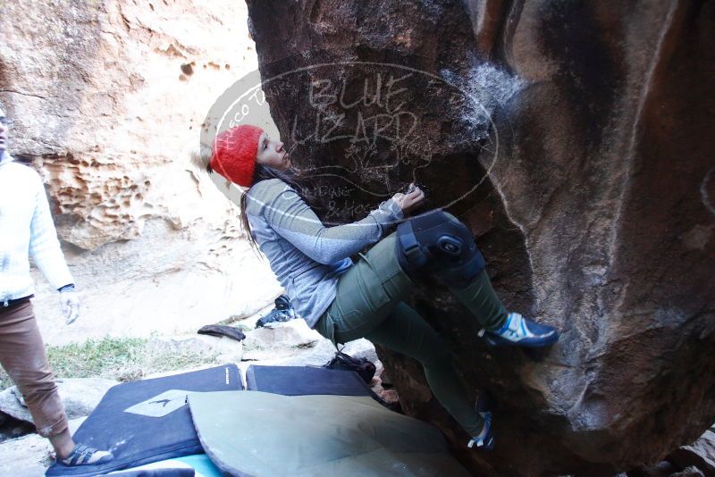 Bouldering in Hueco Tanks on 01/20/2019 with Blue Lizard Climbing and Yoga

Filename: SRM_20190120_1308300.jpg
Aperture: f/2.8
Shutter Speed: 1/125
Body: Canon EOS-1D Mark II
Lens: Canon EF 16-35mm f/2.8 L