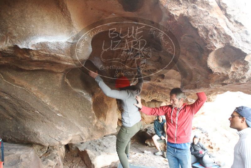 Bouldering in Hueco Tanks on 01/20/2019 with Blue Lizard Climbing and Yoga

Filename: SRM_20190120_1758480.jpg
Aperture: f/2.8
Shutter Speed: 1/200
Body: Canon EOS-1D Mark II
Lens: Canon EF 16-35mm f/2.8 L