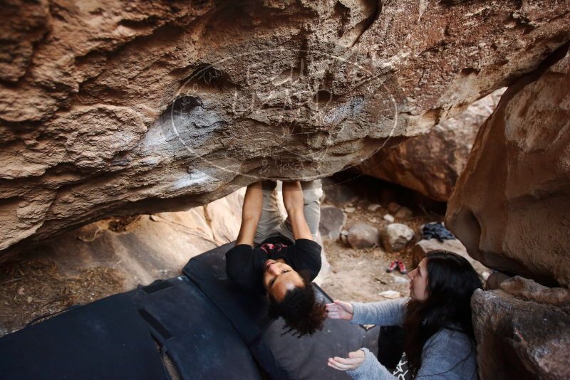 Bouldering in Hueco Tanks on 01/21/2019 with Blue Lizard Climbing and Yoga

Filename: SRM_20190121_1314191.jpg
Aperture: f/3.5
Shutter Speed: 1/200
Body: Canon EOS-1D Mark II
Lens: Canon EF 16-35mm f/2.8 L