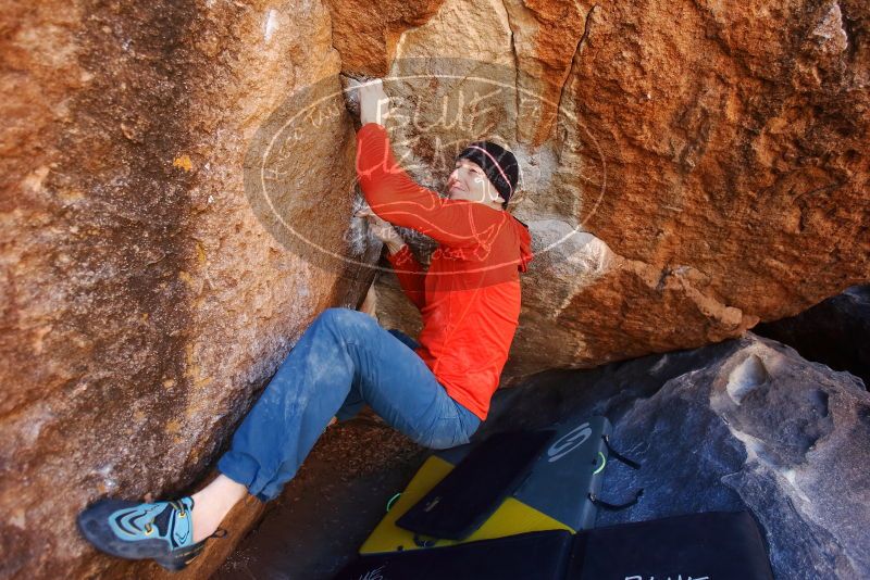 Bouldering in Hueco Tanks on 01/26/2019 with Blue Lizard Climbing and Yoga

Filename: SRM_20190126_1136140.jpg
Aperture: f/3.5
Shutter Speed: 1/250
Body: Canon EOS-1D Mark II
Lens: Canon EF 16-35mm f/2.8 L