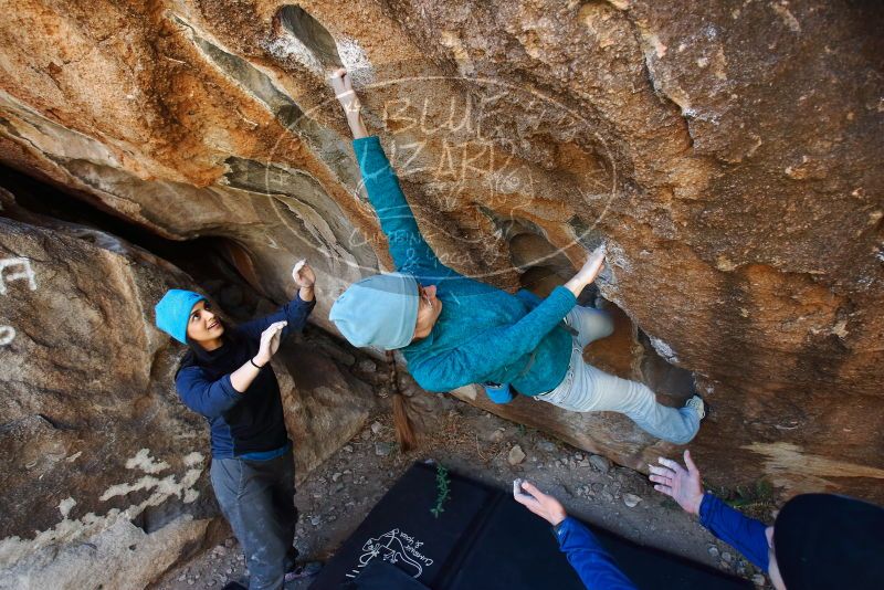Bouldering in Hueco Tanks on 01/26/2019 with Blue Lizard Climbing and Yoga

Filename: SRM_20190126_1242181.jpg
Aperture: f/4.5
Shutter Speed: 1/200
Body: Canon EOS-1D Mark II
Lens: Canon EF 16-35mm f/2.8 L
