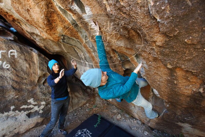 Bouldering in Hueco Tanks on 01/26/2019 with Blue Lizard Climbing and Yoga

Filename: SRM_20190126_1244560.jpg
Aperture: f/4.0
Shutter Speed: 1/250
Body: Canon EOS-1D Mark II
Lens: Canon EF 16-35mm f/2.8 L
