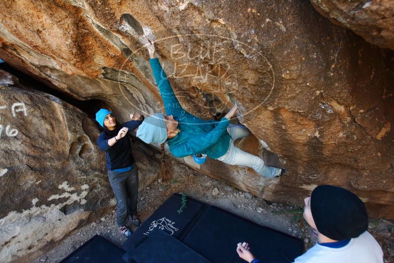 Bouldering in Hueco Tanks on 01/26/2019 with Blue Lizard Climbing and Yoga

Filename: SRM_20190126_1245380.jpg
Aperture: f/4.0
Shutter Speed: 1/250
Body: Canon EOS-1D Mark II
Lens: Canon EF 16-35mm f/2.8 L