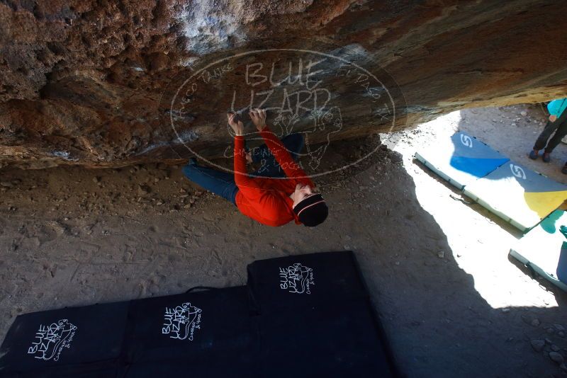 Bouldering in Hueco Tanks on 01/26/2019 with Blue Lizard Climbing and Yoga

Filename: SRM_20190126_1300280.jpg
Aperture: f/5.6
Shutter Speed: 1/250
Body: Canon EOS-1D Mark II
Lens: Canon EF 16-35mm f/2.8 L
