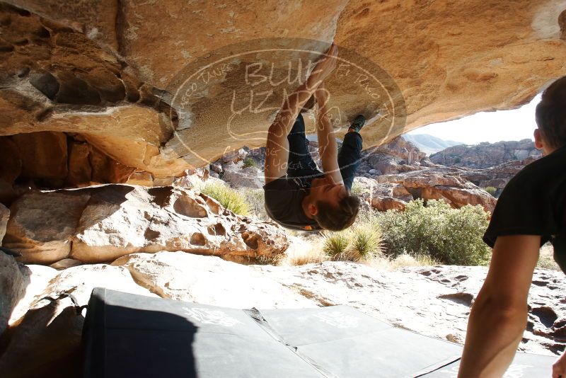 Bouldering in Hueco Tanks on 01/27/2019 with Blue Lizard Climbing and Yoga

Filename: SRM_20190127_1019160.jpg
Aperture: f/8.0
Shutter Speed: 1/250
Body: Canon EOS-1D Mark II
Lens: Canon EF 16-35mm f/2.8 L