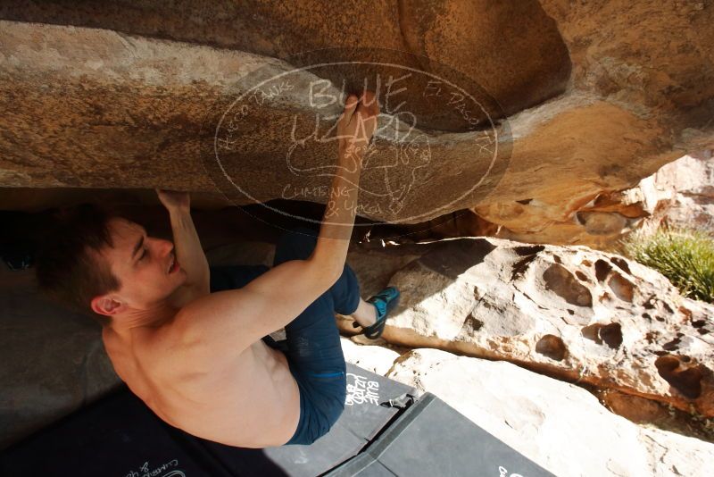 Bouldering in Hueco Tanks on 01/27/2019 with Blue Lizard Climbing and Yoga

Filename: SRM_20190127_1045200.jpg
Aperture: f/9.0
Shutter Speed: 1/250
Body: Canon EOS-1D Mark II
Lens: Canon EF 16-35mm f/2.8 L