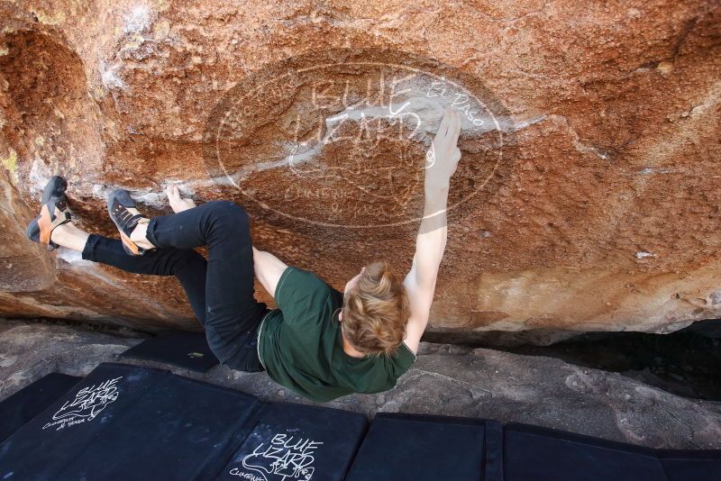 Bouldering in Hueco Tanks on 01/27/2019 with Blue Lizard Climbing and Yoga

Filename: SRM_20190127_1313290.jpg
Aperture: f/4.0
Shutter Speed: 1/250
Body: Canon EOS-1D Mark II
Lens: Canon EF 16-35mm f/2.8 L