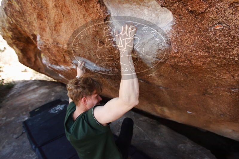 Bouldering in Hueco Tanks on 01/27/2019 with Blue Lizard Climbing and Yoga

Filename: SRM_20190127_1313350.jpg
Aperture: f/4.0
Shutter Speed: 1/500
Body: Canon EOS-1D Mark II
Lens: Canon EF 16-35mm f/2.8 L