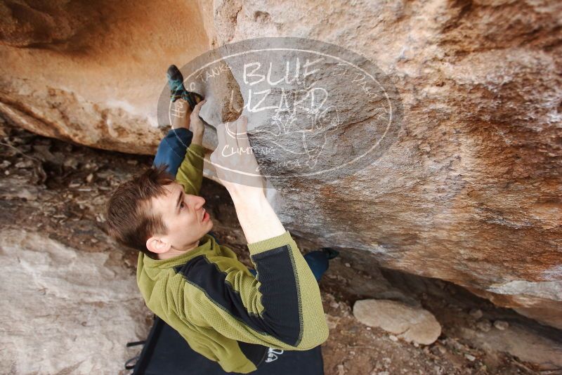 Bouldering in Hueco Tanks on 01/27/2019 with Blue Lizard Climbing and Yoga

Filename: SRM_20190127_1353530.jpg
Aperture: f/4.0
Shutter Speed: 1/400
Body: Canon EOS-1D Mark II
Lens: Canon EF 16-35mm f/2.8 L