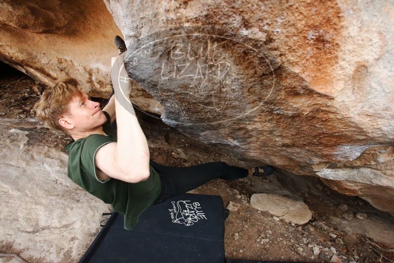 Bouldering in Hueco Tanks on 01/27/2019 with Blue Lizard Climbing and Yoga

Filename: SRM_20190127_1356500.jpg
Aperture: f/4.0
Shutter Speed: 1/500
Body: Canon EOS-1D Mark II
Lens: Canon EF 16-35mm f/2.8 L