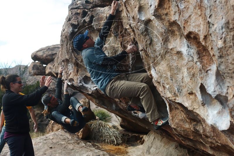 Bouldering in Hueco Tanks on 02/03/2019 with Blue Lizard Climbing and Yoga

Filename: SRM_20190203_1103370.jpg
Aperture: f/4.0
Shutter Speed: 1/800
Body: Canon EOS-1D Mark II
Lens: Canon EF 50mm f/1.8 II