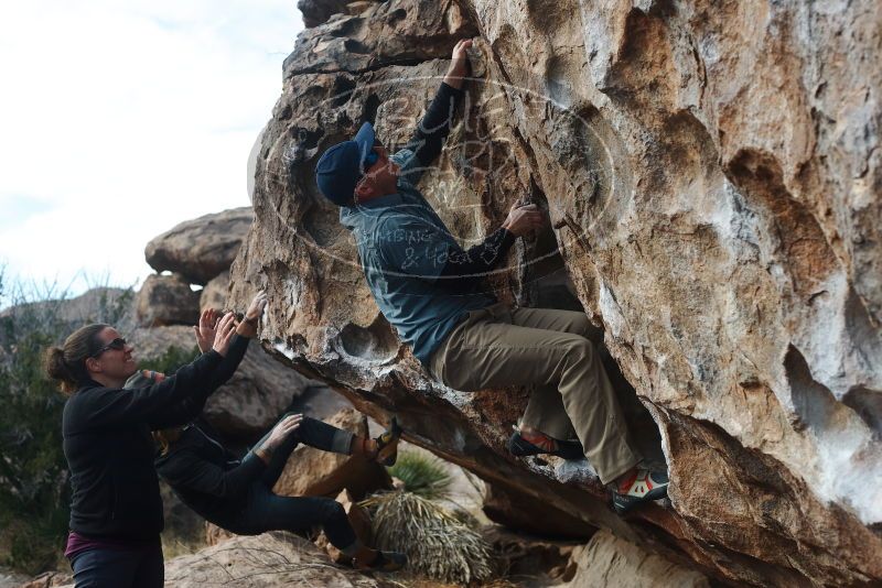 Bouldering in Hueco Tanks on 02/03/2019 with Blue Lizard Climbing and Yoga

Filename: SRM_20190203_1103390.jpg
Aperture: f/4.0
Shutter Speed: 1/1000
Body: Canon EOS-1D Mark II
Lens: Canon EF 50mm f/1.8 II