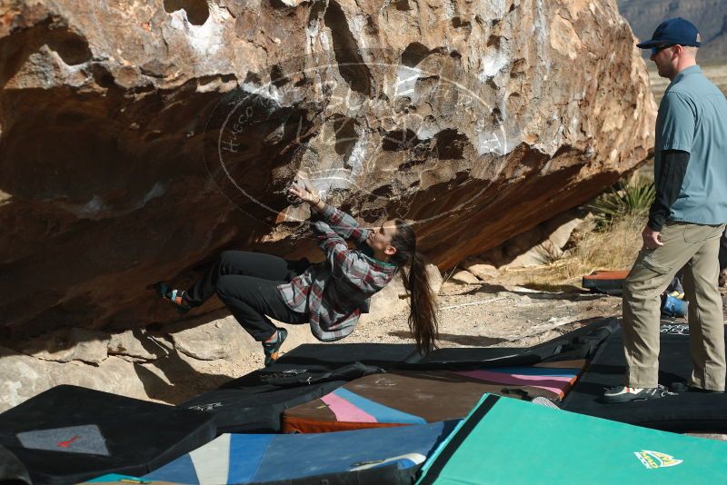 Bouldering in Hueco Tanks on 02/03/2019 with Blue Lizard Climbing and Yoga

Filename: SRM_20190203_1112040.jpg
Aperture: f/4.0
Shutter Speed: 1/800
Body: Canon EOS-1D Mark II
Lens: Canon EF 50mm f/1.8 II