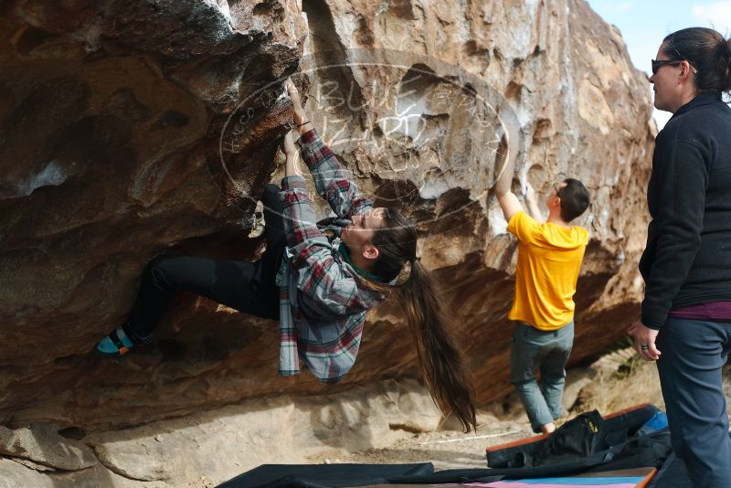 Bouldering in Hueco Tanks on 02/03/2019 with Blue Lizard Climbing and Yoga

Filename: SRM_20190203_1117340.jpg
Aperture: f/4.0
Shutter Speed: 1/400
Body: Canon EOS-1D Mark II
Lens: Canon EF 50mm f/1.8 II