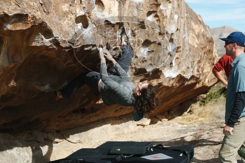 Bouldering in Hueco Tanks on 02/03/2019 with Blue Lizard Climbing and Yoga

Filename: SRM_20190203_1138510.jpg
Aperture: f/4.0
Shutter Speed: 1/1600
Body: Canon EOS-1D Mark II
Lens: Canon EF 50mm f/1.8 II