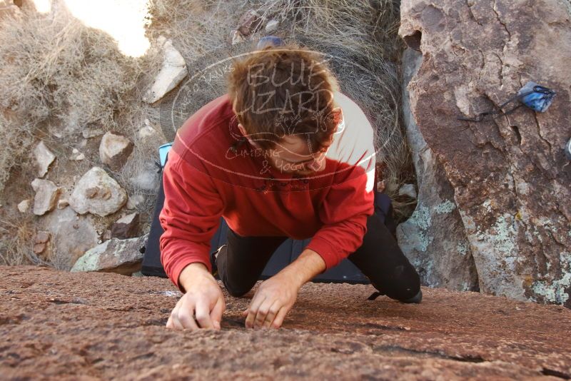 Bouldering in Hueco Tanks on 02/03/2019 with Blue Lizard Climbing and Yoga

Filename: SRM_20190203_1233120.jpg
Aperture: f/5.6
Shutter Speed: 1/200
Body: Canon EOS-1D Mark II
Lens: Canon EF 16-35mm f/2.8 L