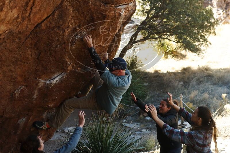 Bouldering in Hueco Tanks on 02/03/2019 with Blue Lizard Climbing and Yoga

Filename: SRM_20190203_1304330.jpg
Aperture: f/3.5
Shutter Speed: 1/500
Body: Canon EOS-1D Mark II
Lens: Canon EF 50mm f/1.8 II