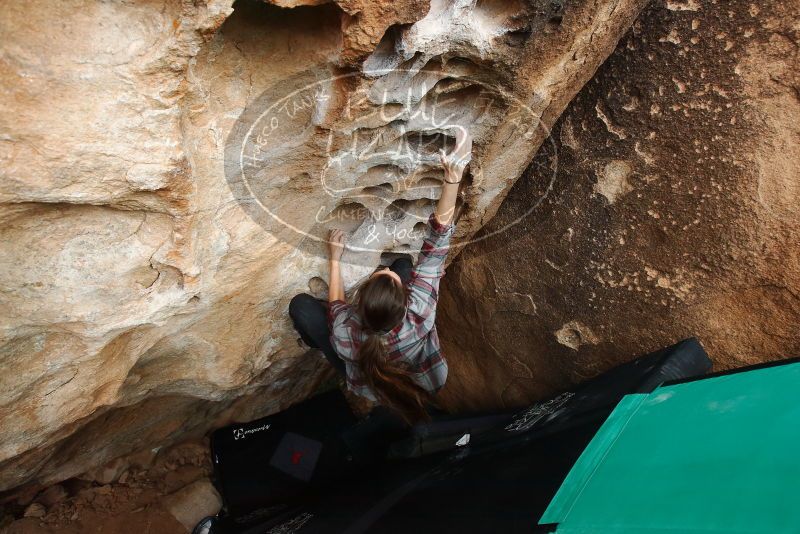 Bouldering in Hueco Tanks on 02/03/2019 with Blue Lizard Climbing and Yoga

Filename: SRM_20190203_1551340.jpg
Aperture: f/5.0
Shutter Speed: 1/640
Body: Canon EOS-1D Mark II
Lens: Canon EF 16-35mm f/2.8 L