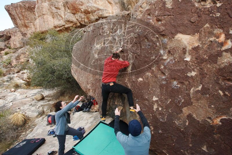Bouldering in Hueco Tanks on 02/03/2019 with Blue Lizard Climbing and Yoga

Filename: SRM_20190203_1645550.jpg
Aperture: f/5.6
Shutter Speed: 1/250
Body: Canon EOS-1D Mark II
Lens: Canon EF 16-35mm f/2.8 L