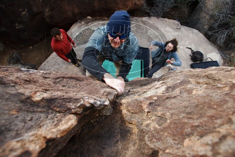 Bouldering in Hueco Tanks on 02/03/2019 with Blue Lizard Climbing and Yoga

Filename: SRM_20190203_1649540.jpg
Aperture: f/5.6
Shutter Speed: 1/200
Body: Canon EOS-1D Mark II
Lens: Canon EF 16-35mm f/2.8 L