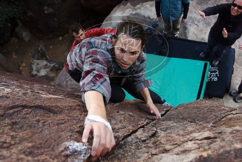 Bouldering in Hueco Tanks on 02/03/2019 with Blue Lizard Climbing and Yoga

Filename: SRM_20190203_1654110.jpg
Aperture: f/5.6
Shutter Speed: 1/250
Body: Canon EOS-1D Mark II
Lens: Canon EF 16-35mm f/2.8 L