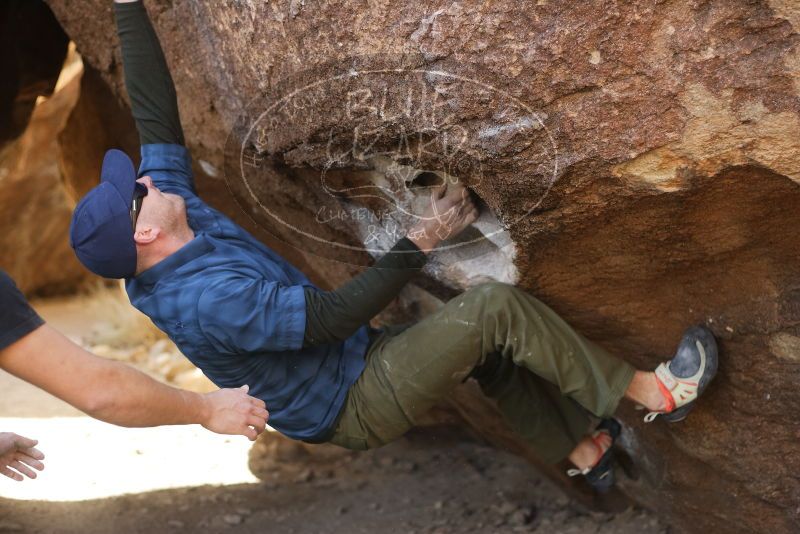 Bouldering in Hueco Tanks on 02/02/2019 with Blue Lizard Climbing and Yoga

Filename: SRM_20190202_1137480.jpg
Aperture: f/2.8
Shutter Speed: 1/500
Body: Canon EOS-1D Mark II
Lens: Canon EF 50mm f/1.8 II