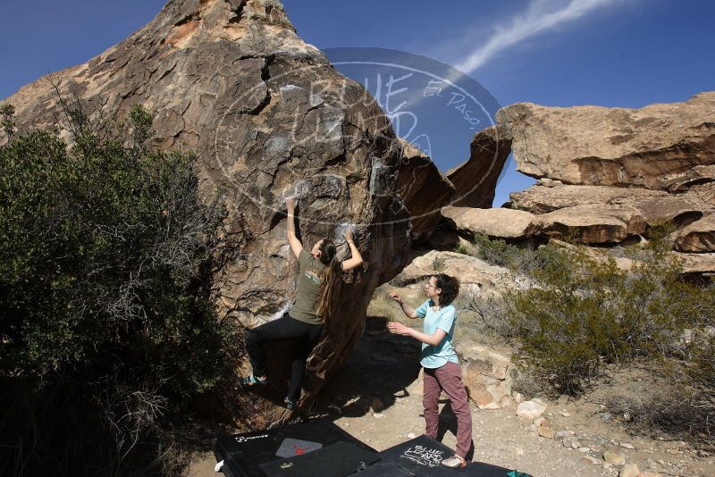 Bouldering in Hueco Tanks on 02/02/2019 with Blue Lizard Climbing and Yoga

Filename: SRM_20190202_1145190.jpg
Aperture: f/5.6
Shutter Speed: 1/320
Body: Canon EOS-1D Mark II
Lens: Canon EF 16-35mm f/2.8 L