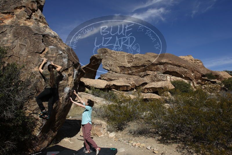 Bouldering in Hueco Tanks on 02/02/2019 with Blue Lizard Climbing and Yoga

Filename: SRM_20190202_1145380.jpg
Aperture: f/5.6
Shutter Speed: 1/400
Body: Canon EOS-1D Mark II
Lens: Canon EF 16-35mm f/2.8 L