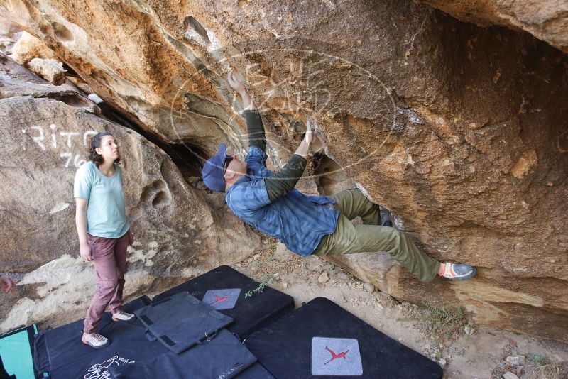 Bouldering in Hueco Tanks on 02/02/2019 with Blue Lizard Climbing and Yoga

Filename: SRM_20190202_1312100.jpg
Aperture: f/4.0
Shutter Speed: 1/200
Body: Canon EOS-1D Mark II
Lens: Canon EF 16-35mm f/2.8 L