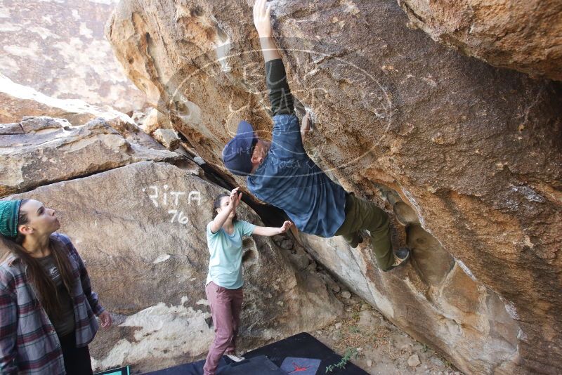Bouldering in Hueco Tanks on 02/02/2019 with Blue Lizard Climbing and Yoga

Filename: SRM_20190202_1312160.jpg
Aperture: f/5.0
Shutter Speed: 1/200
Body: Canon EOS-1D Mark II
Lens: Canon EF 16-35mm f/2.8 L