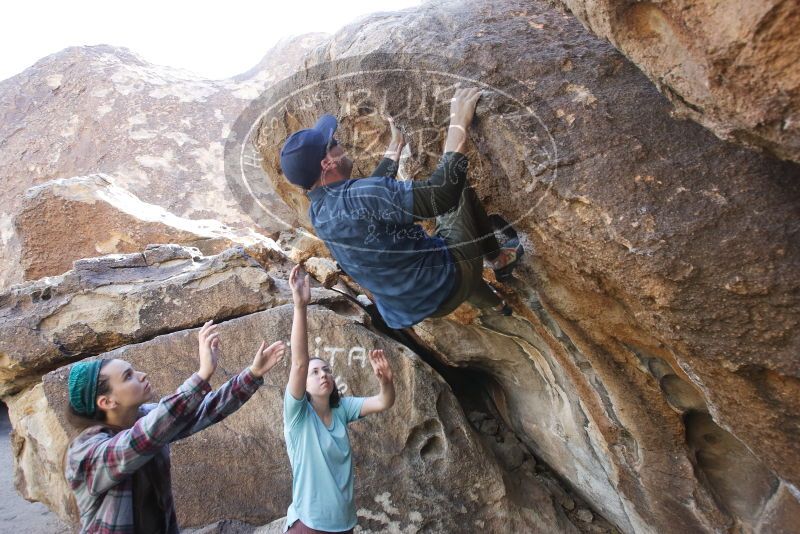Bouldering in Hueco Tanks on 02/02/2019 with Blue Lizard Climbing and Yoga

Filename: SRM_20190202_1312240.jpg
Aperture: f/5.6
Shutter Speed: 1/200
Body: Canon EOS-1D Mark II
Lens: Canon EF 16-35mm f/2.8 L
