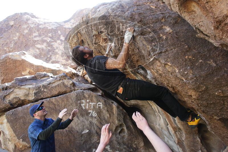 Bouldering in Hueco Tanks on 02/02/2019 with Blue Lizard Climbing and Yoga

Filename: SRM_20190202_1322070.jpg
Aperture: f/5.6
Shutter Speed: 1/200
Body: Canon EOS-1D Mark II
Lens: Canon EF 16-35mm f/2.8 L