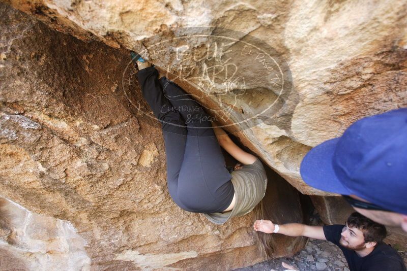 Bouldering in Hueco Tanks on 02/02/2019 with Blue Lizard Climbing and Yoga

Filename: SRM_20190202_1334420.jpg
Aperture: f/3.5
Shutter Speed: 1/200
Body: Canon EOS-1D Mark II
Lens: Canon EF 16-35mm f/2.8 L